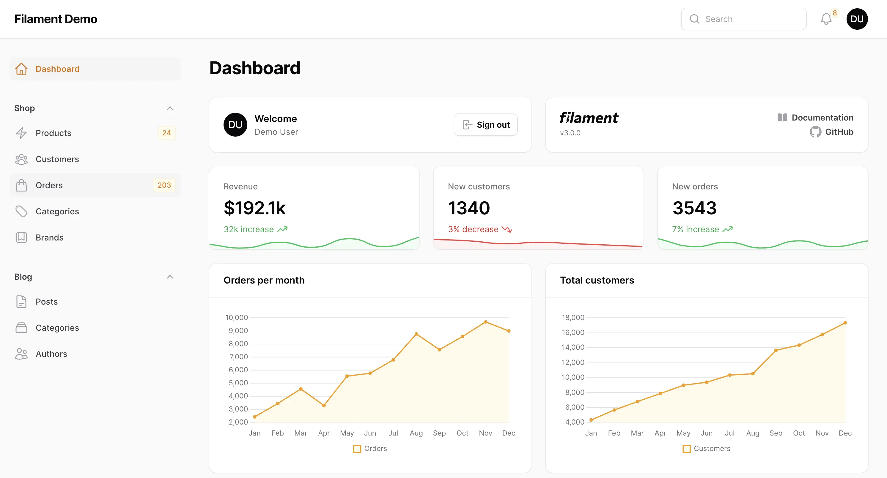 Filament : le framework UI pour Laravel